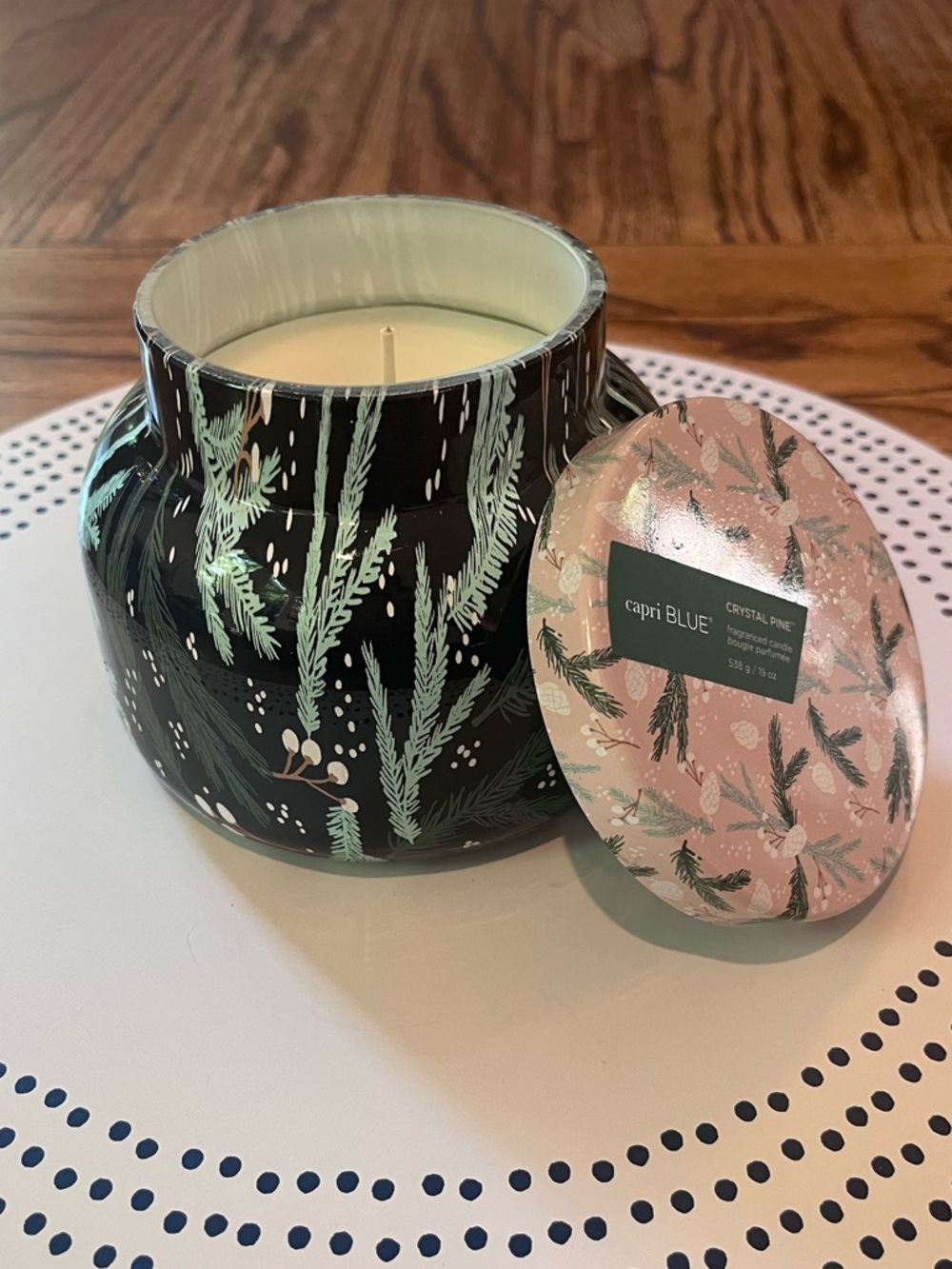 Capri Blue Crystal Pine Candle 19oz